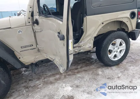 2018 Jeep Wrangler Jk Sport 4X4 z USA, uszkodzony, nr VIN 1C4AJWAG6JL877379